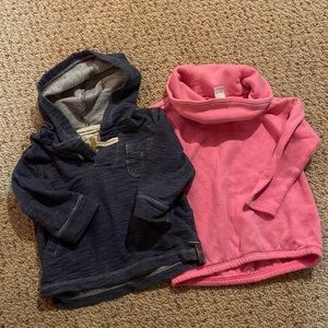 18 month sweatshirts - old navy and oshkosh